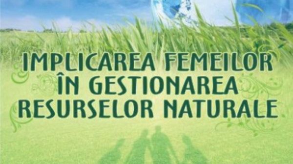 Broşură – Implicarea femeilor în gestionarea resurselor naturale