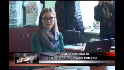 TvPrim Glodeni: Atelierul de lucru “Implicarea femeilor in gestionarea resurselor naturale” organizat in orasul Glodeni de catre AFPMDD